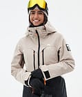 Moss W Kurtka Snowboardowa Kobiety Sand/Black Renewed, Zdjęcie 2 z 10