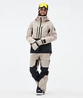 Moss W Snowboardjakke Dame Sand/Black Renewed, Bilde 3 av 10