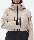 Moss W Snowboardjacke Damen Sand/Black, Bild 9 von 10