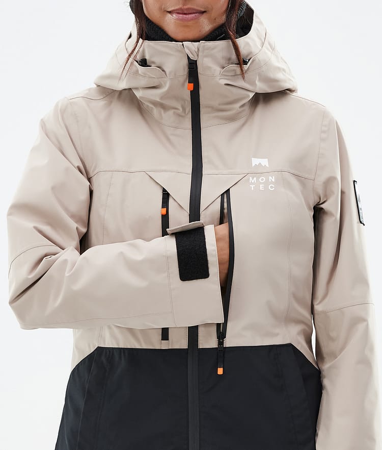 Moss W Skijacke Damen Sand/Black, Bild 8 von 9