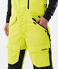 Fawk Snowboard Pants Men Bright Yellow/Black/Light Pearl, Image 5 of 7