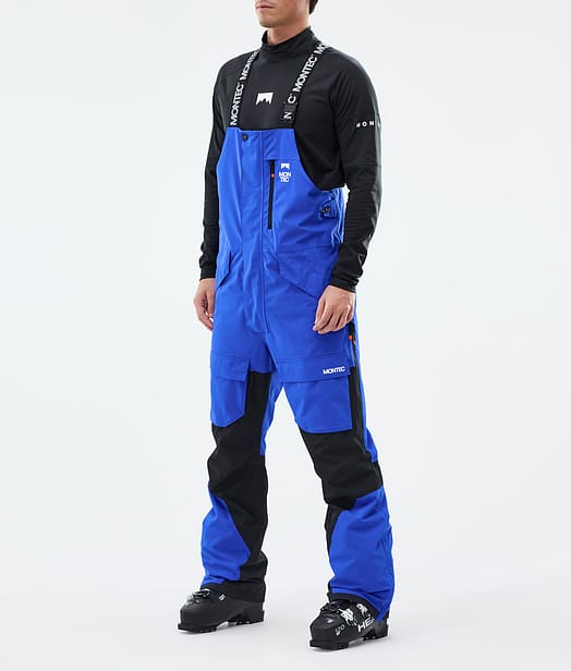 Fawk スキーパンツ メンズ Cobalt Blue/Black