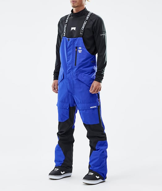 Fawk Snowboard Bukser Herre Cobalt Blue/Black