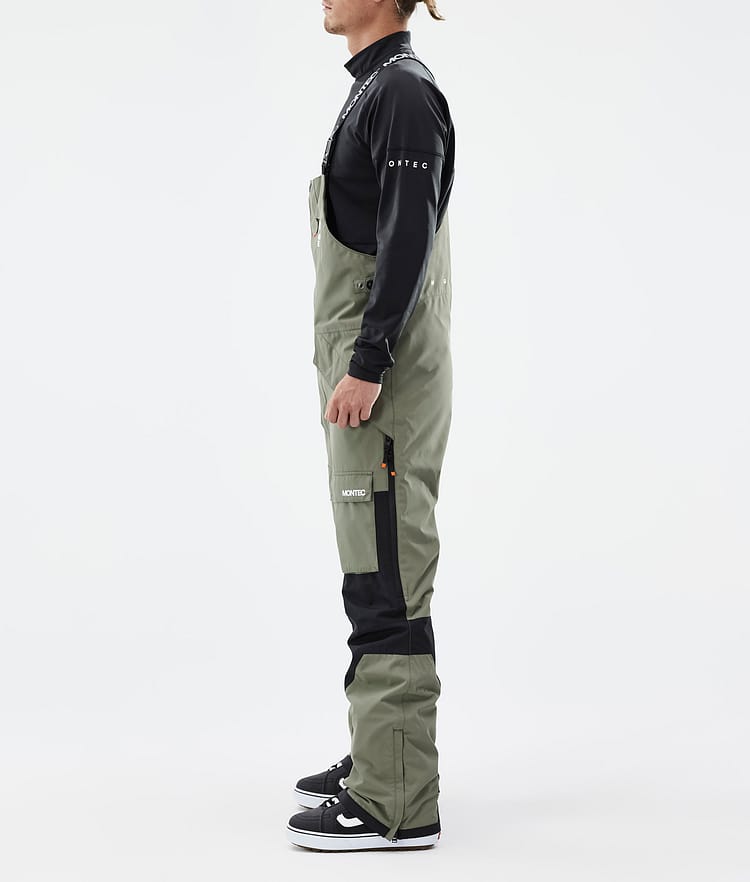 Fawk Snowboard Pants Men Greenish/Black, Image 3 of 7