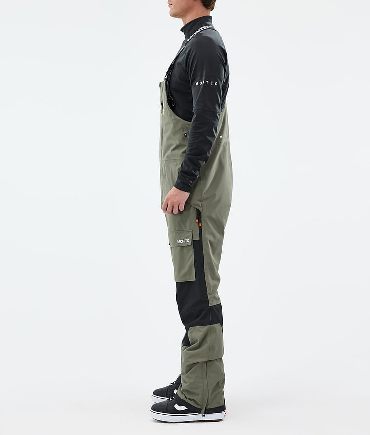 Fawk スノボ パンツ メンズ Greenish/Black, 画像2 / 6
