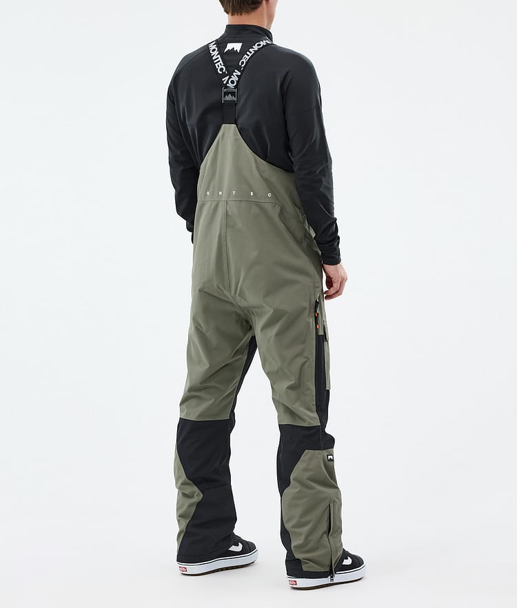 Fawk スノボ パンツ メンズ Greenish/Black, 画像3 / 6