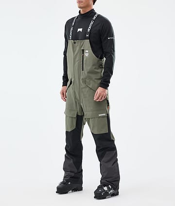 Fawk Ski Pants Men Greenish/Black/Phantom