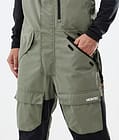 Fawk Pantalon de Snowboard Homme Greenish/Black/Phantom, Image 5 sur 7