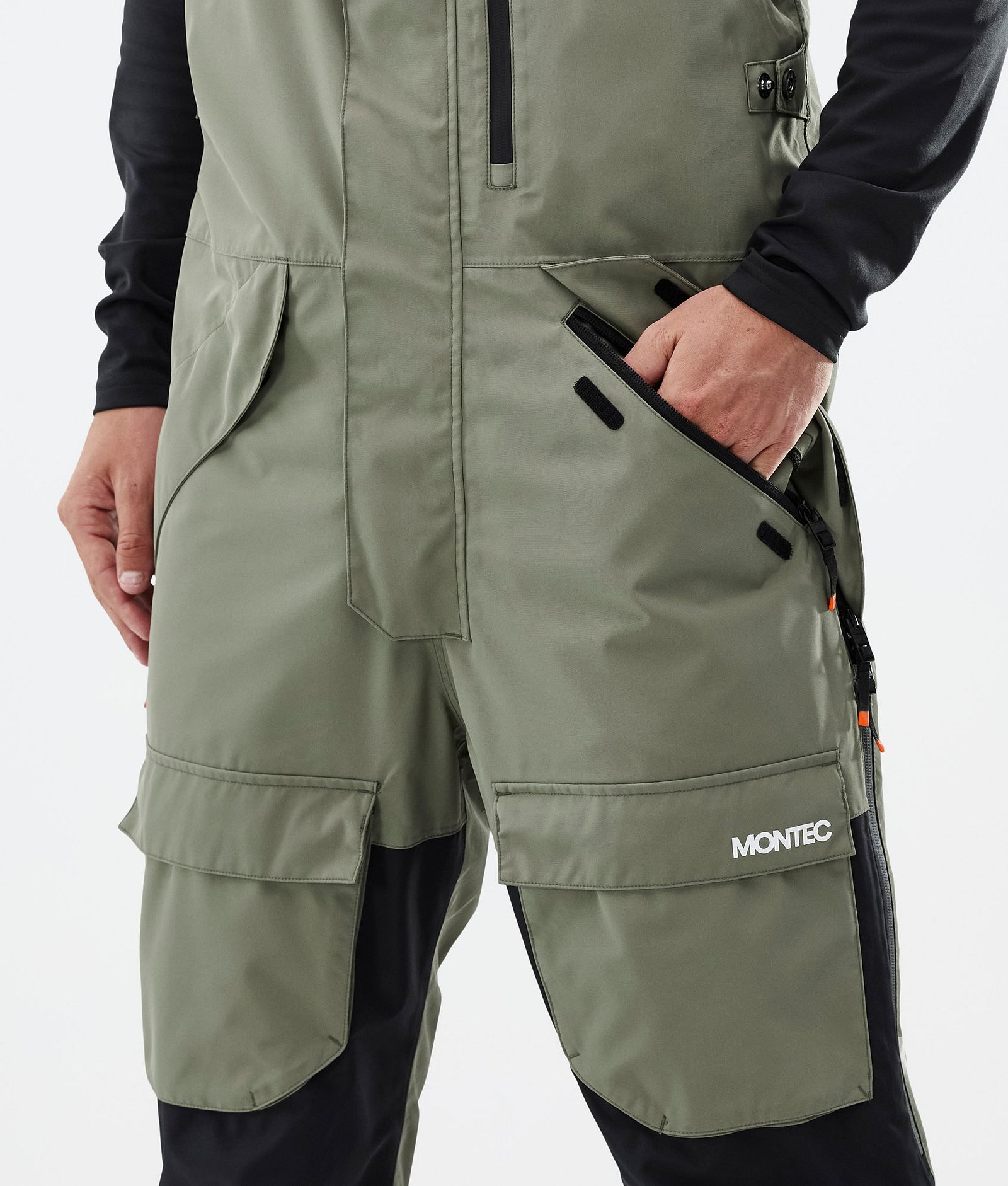 Fawk Spodnie Snowboardowe Mężczyźni Greenish/Black/Phantom, Zdjęcie 5 z 7