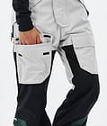 Fawk Pantalon de Ski Homme Light Grey/Black/Dark Atlantic, Image 7 sur 7