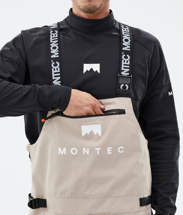 Montec Arch Pantalones Snowboard Hombre Greenish/Black - Verde