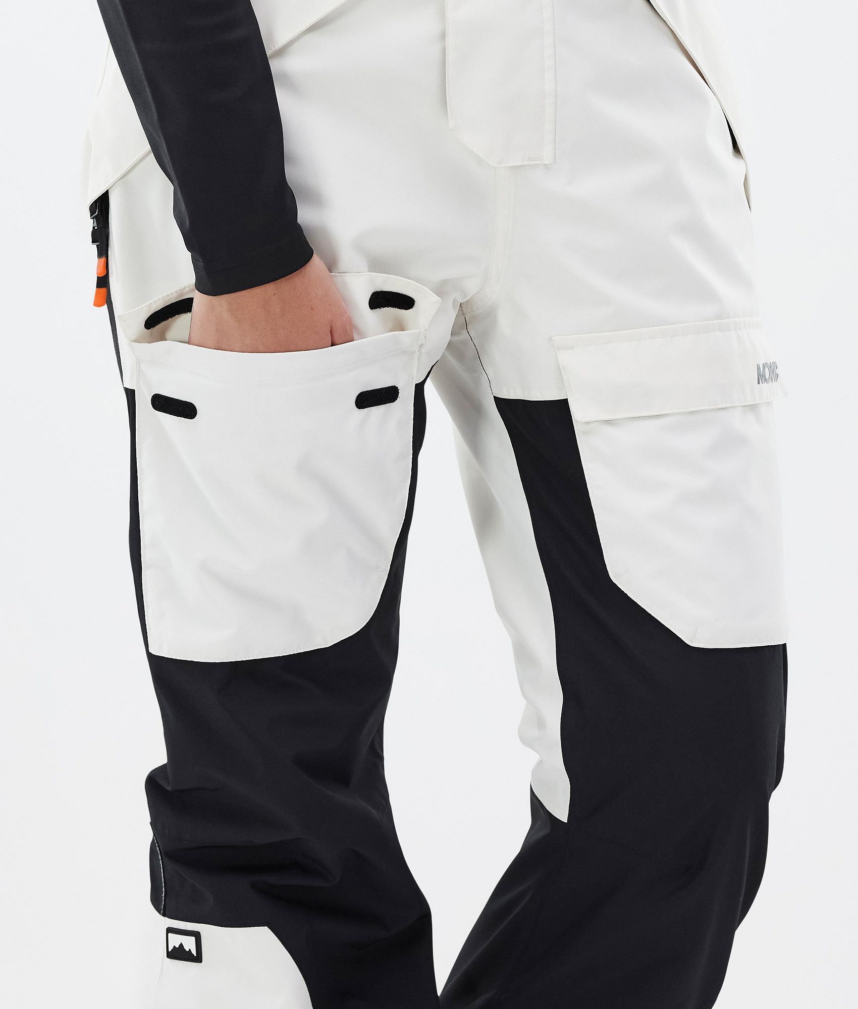 Snow pants women on sale white