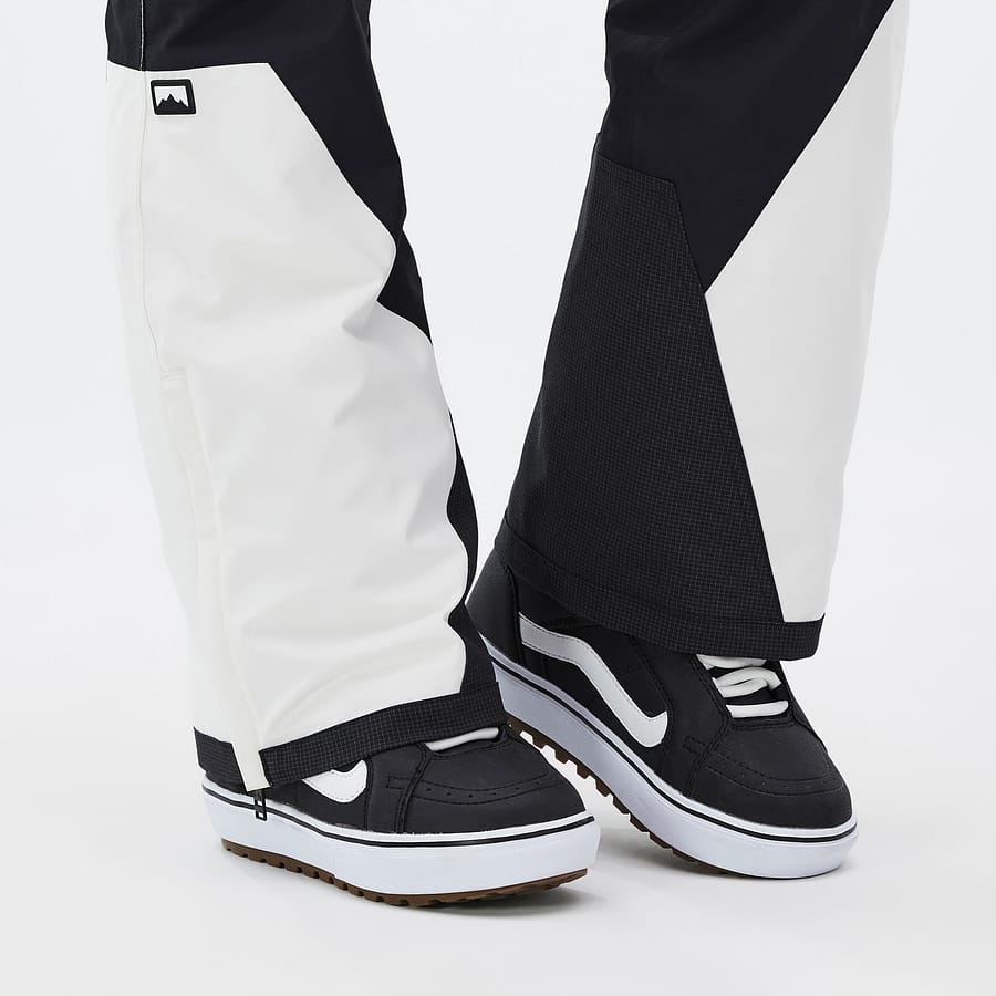 Montec Fawk W Pantalon de Snowboard Femme Old White/ Black - Blanc