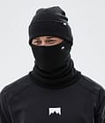 Classic Knitted Facemask Black, Image 2 of 3