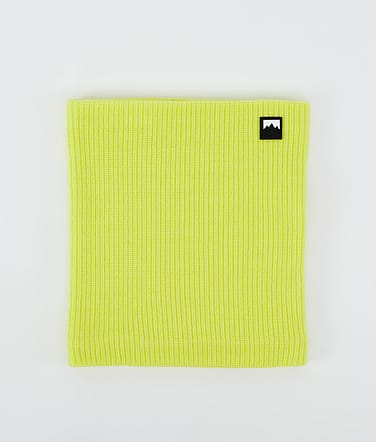 Classic Knitted Facemask Bright Yellow