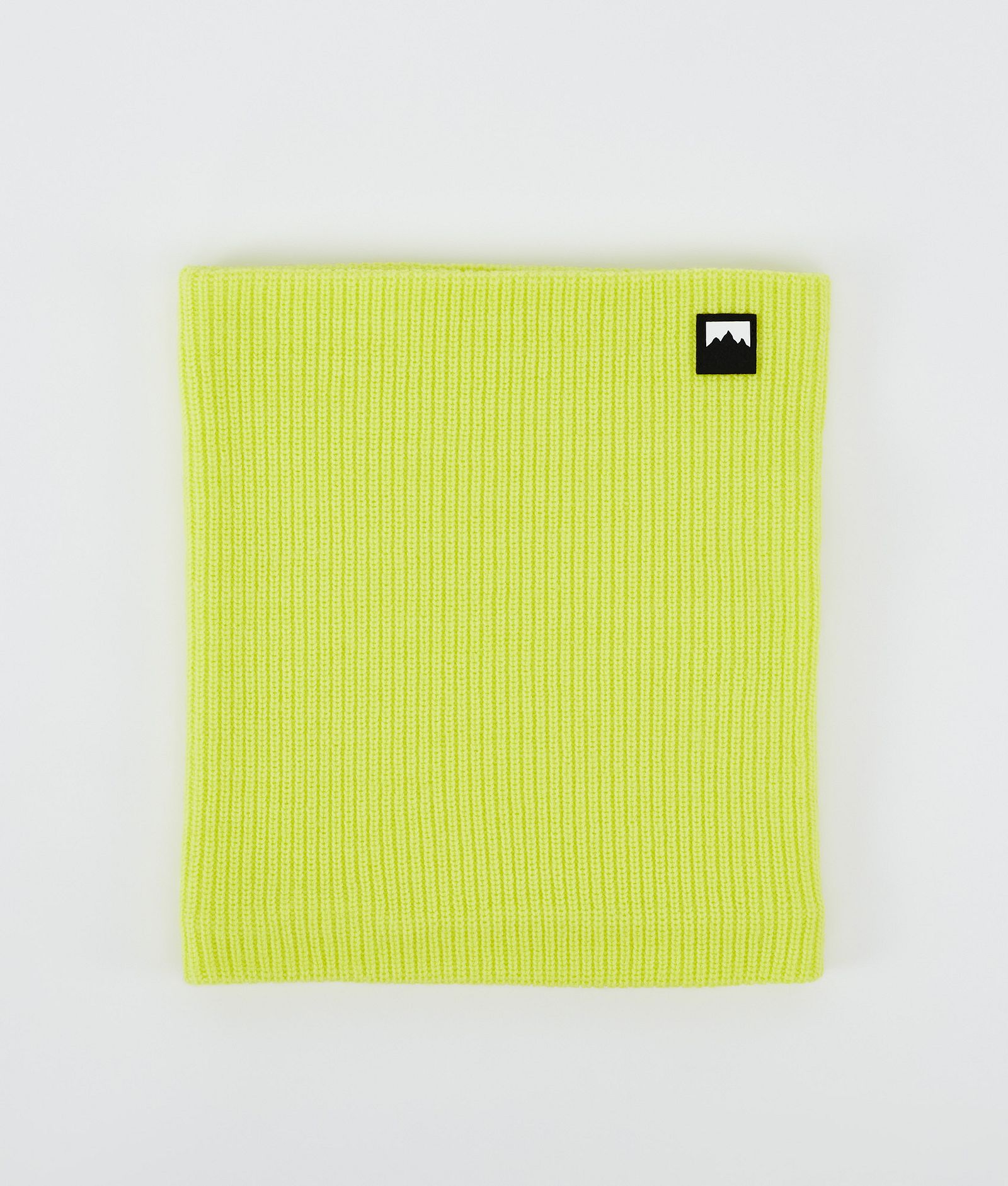 Classic Knitted Tour de cou Bright Yellow, Image 1 sur 3