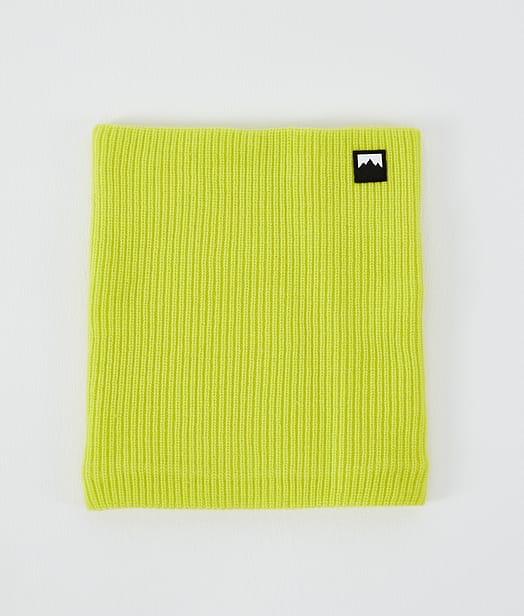 Classic Knitted Tour de cou Bright Yellow