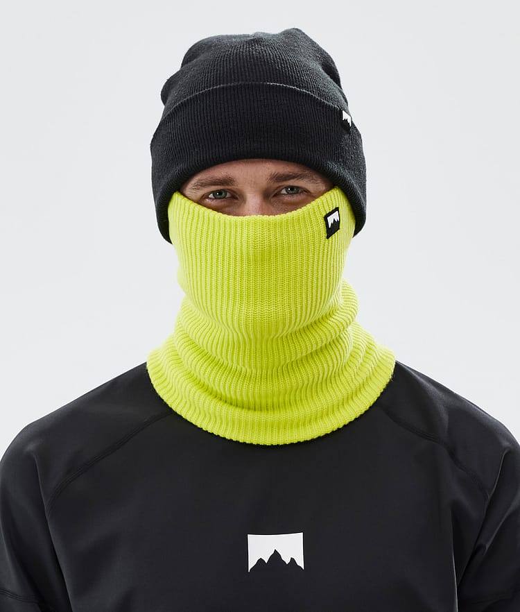 Classic Knitted Skimasker Bright Yellow, Afbeelding 2 van 3