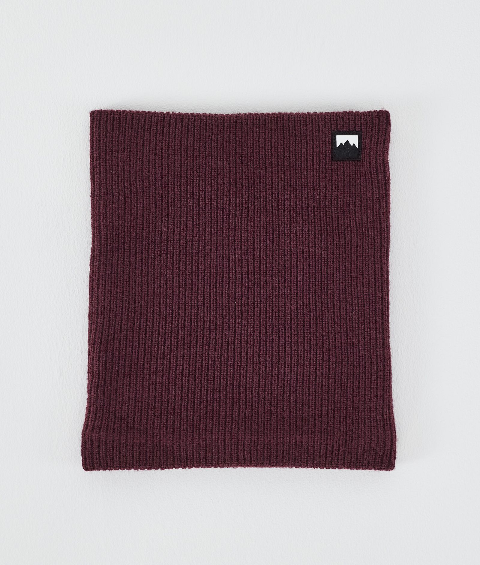 Classic Knitted Facemask Burgundy, Image 1 of 3