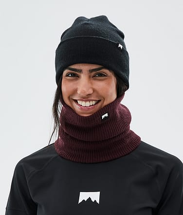 Classic Knitted Skimasker Burgundy