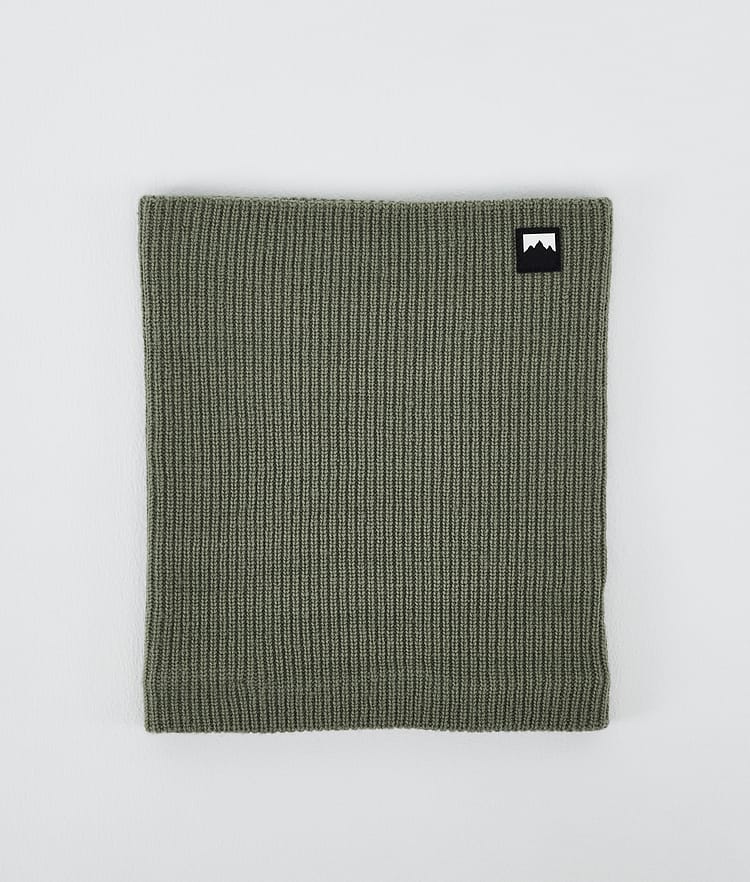 Classic Knitted Facemask Greenish, Image 1 of 3