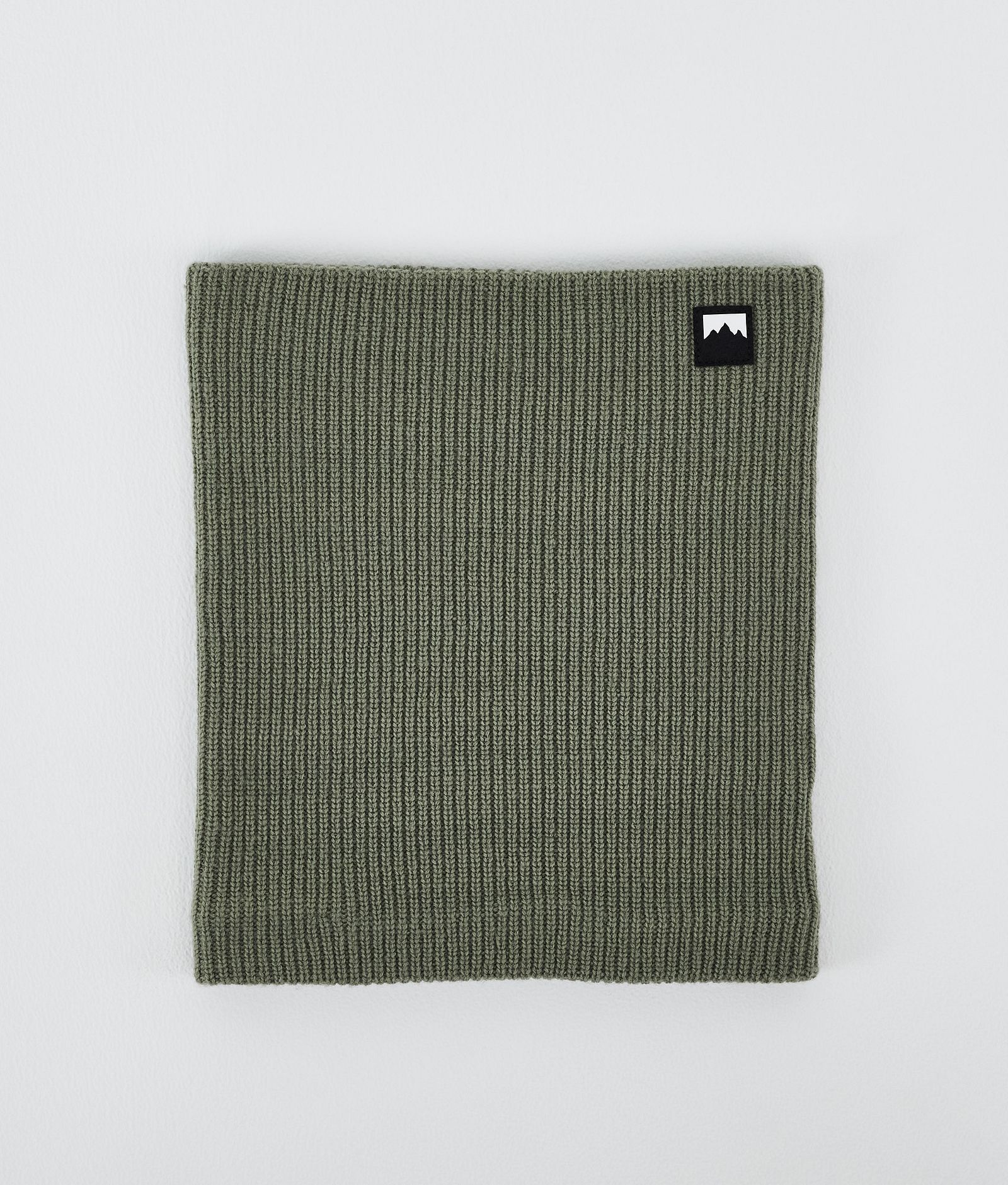 Classic Knitted Facemask Greenish, Image 1 of 3