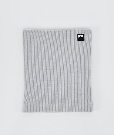 Classic Knitted Facemask Light Grey