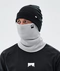 Classic Knitted Facemask Light Grey, Image 2 of 3