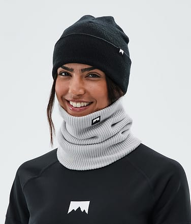 Classic Knitted Skimasker Light Grey