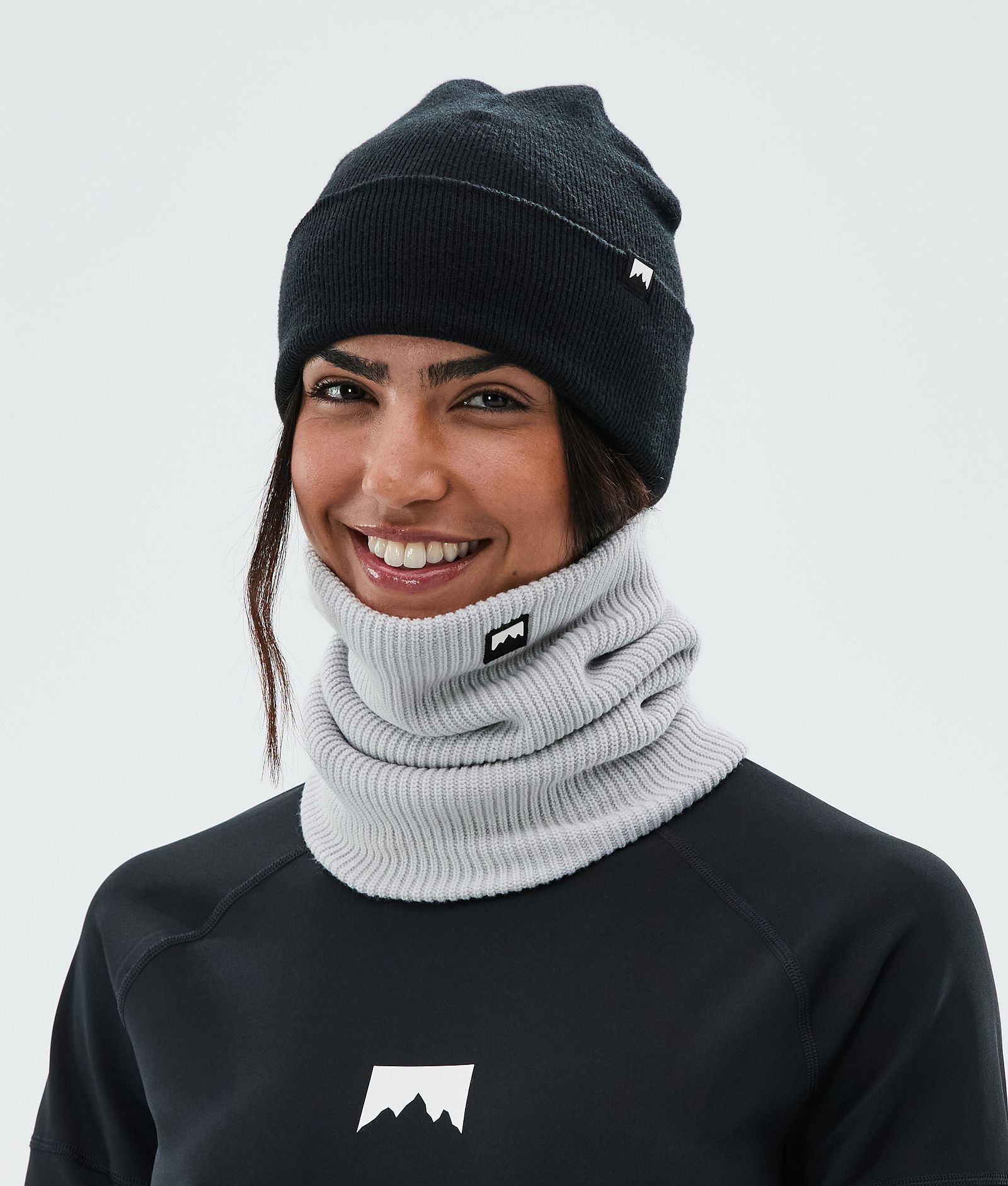 Classic Knitted Skimasker Light Grey, Afbeelding 3 van 3