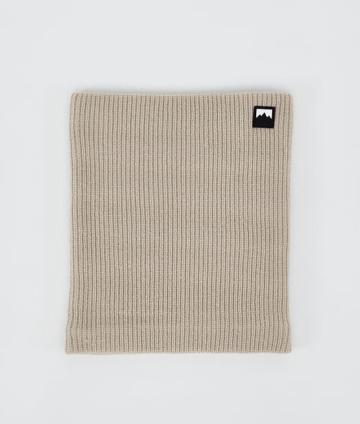 Classic Knitted Scaldacollo Sand