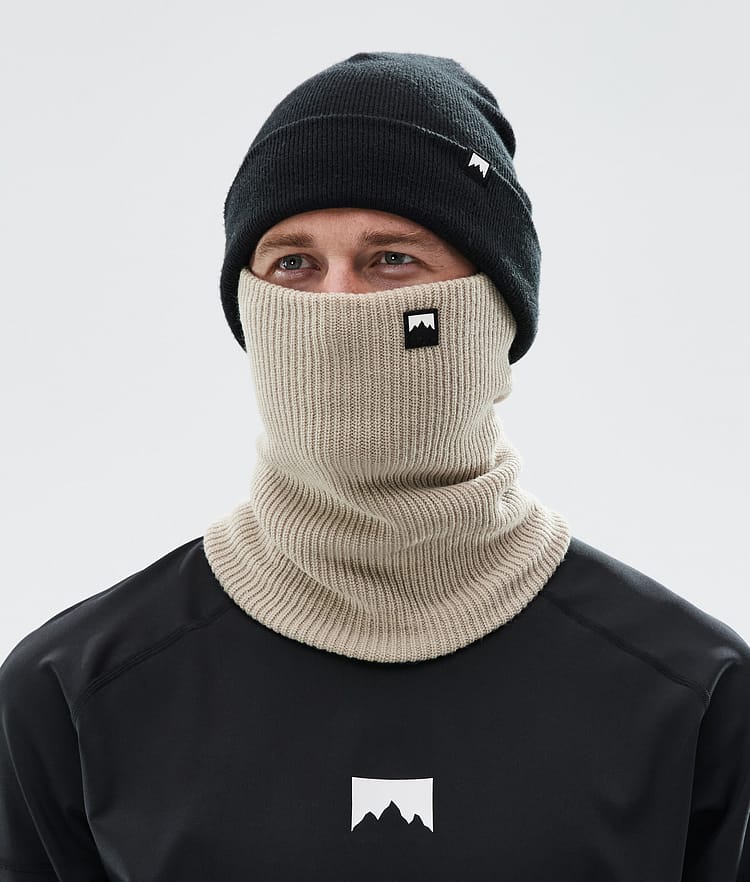 Classic Knitted Skimasker Sand, Afbeelding 2 van 3