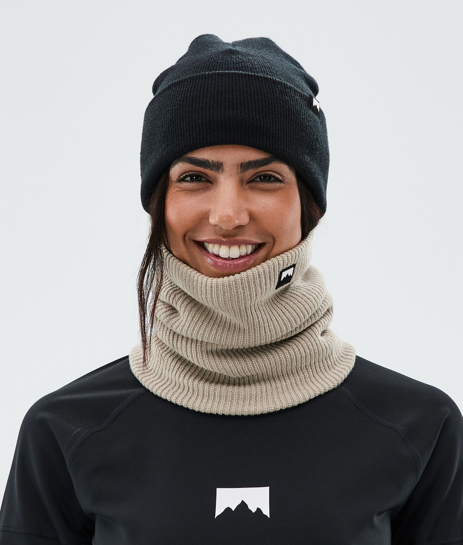 Classic Knitted Skimasker Sand, Afbeelding 3 van 3