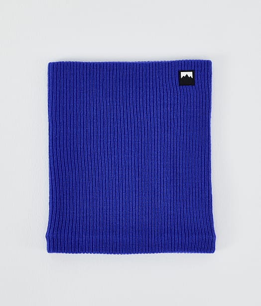 Classic Knitted Tour de cou Cobalt Blue