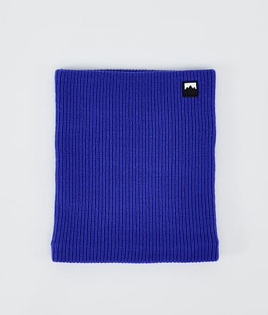 Classic Knitted Facemask Cobalt Blue