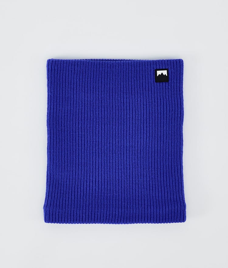 Classic Knitted Facemask Cobalt Blue, Image 1 of 3