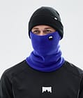 Classic Knitted Facemask Cobalt Blue, Image 2 of 3