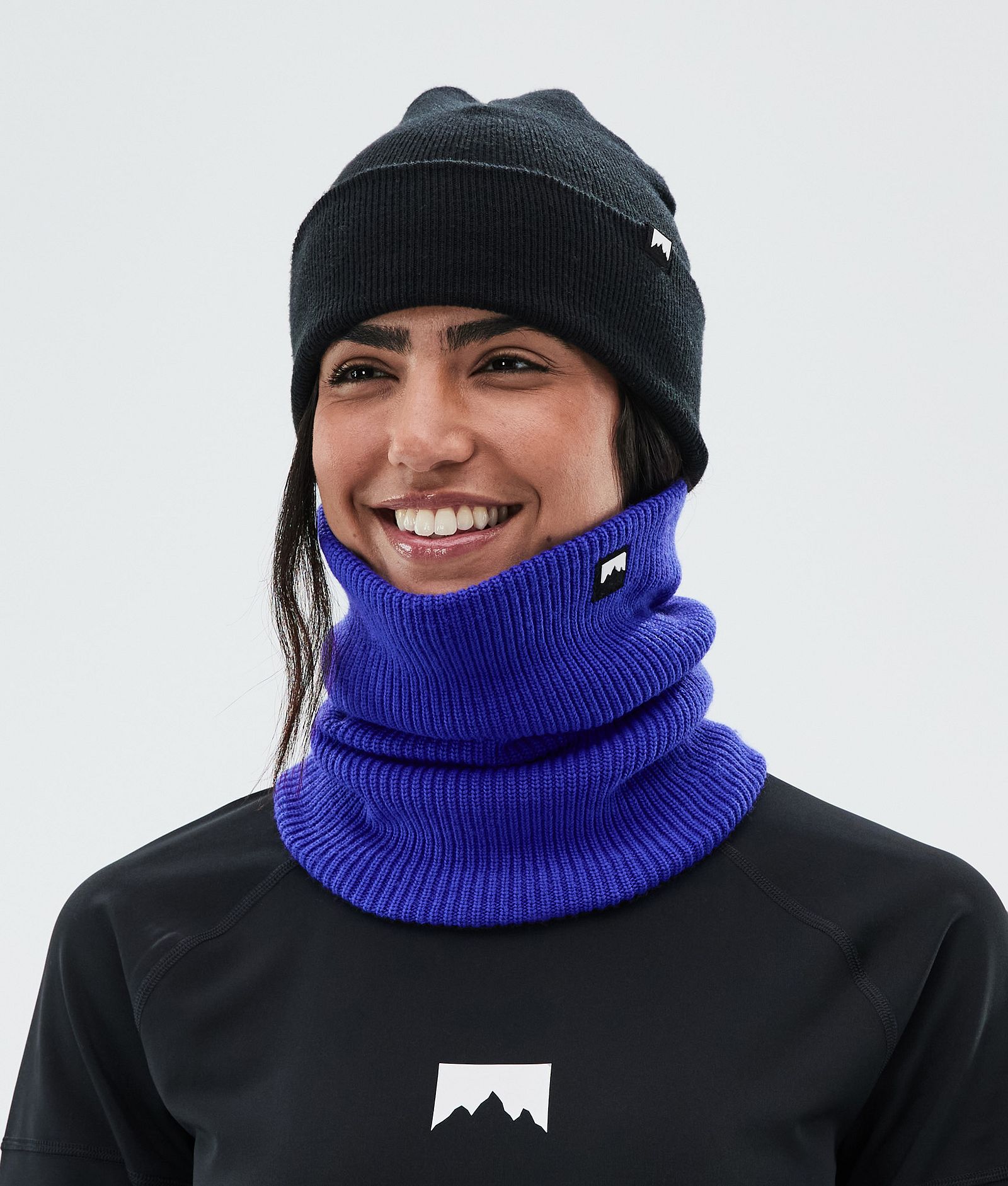 Classic Knitted Skimasker Cobalt Blue, Afbeelding 3 van 3