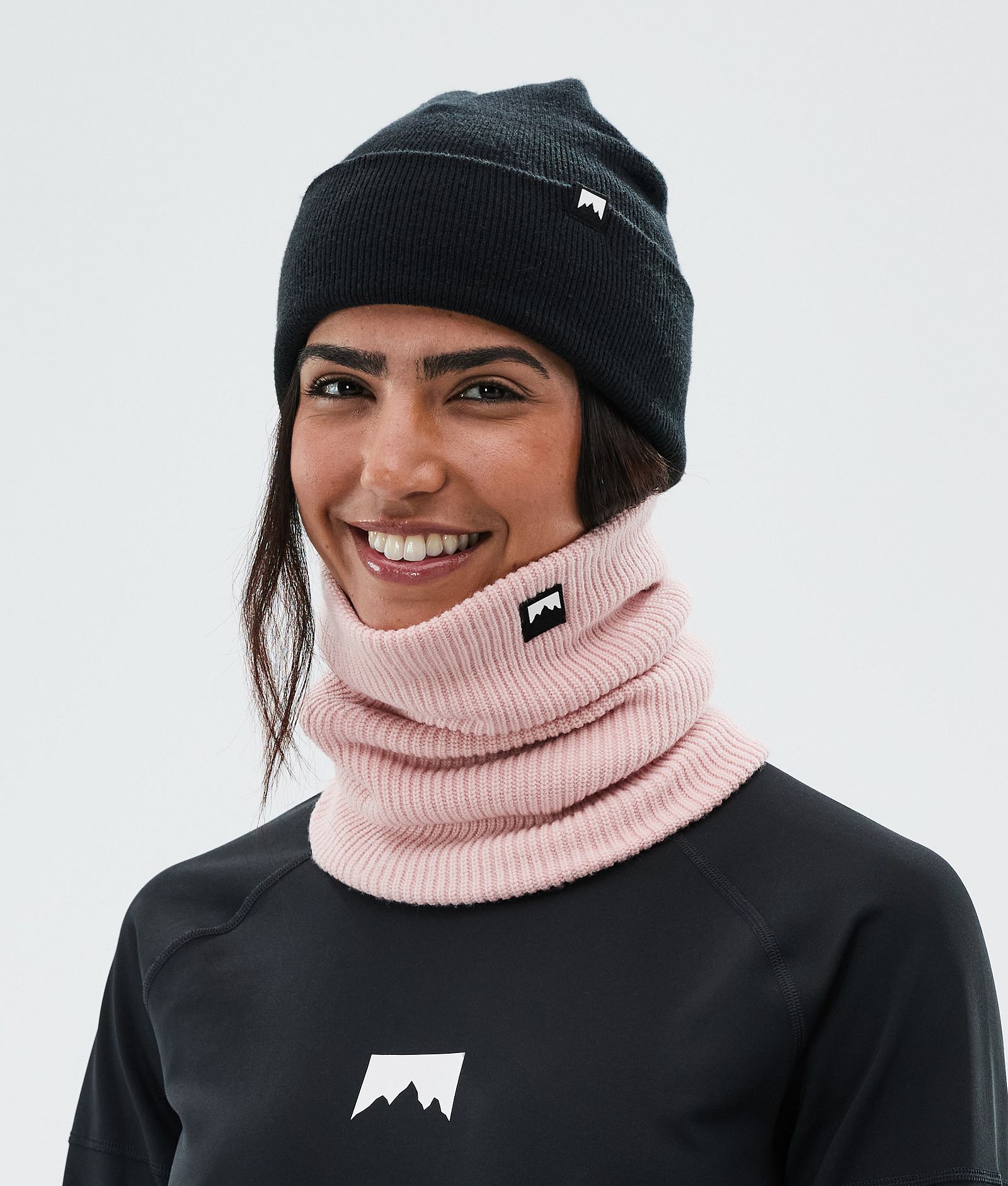 Classic Knitted Skimasker Soft Pink, Afbeelding 3 van 3