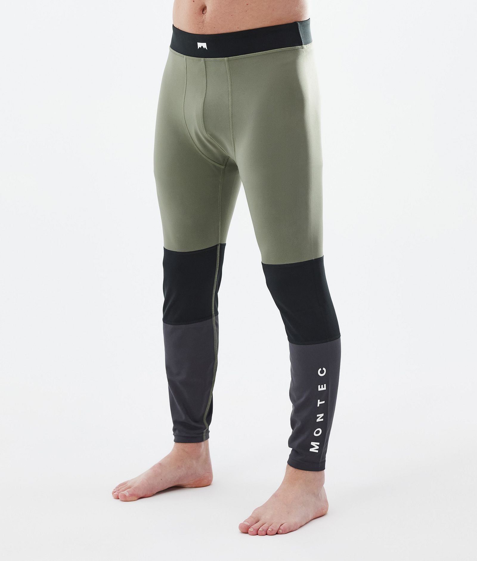 Alpha Pantalon thermique Homme Greenish/Black/Phantom, Image 1 sur 7