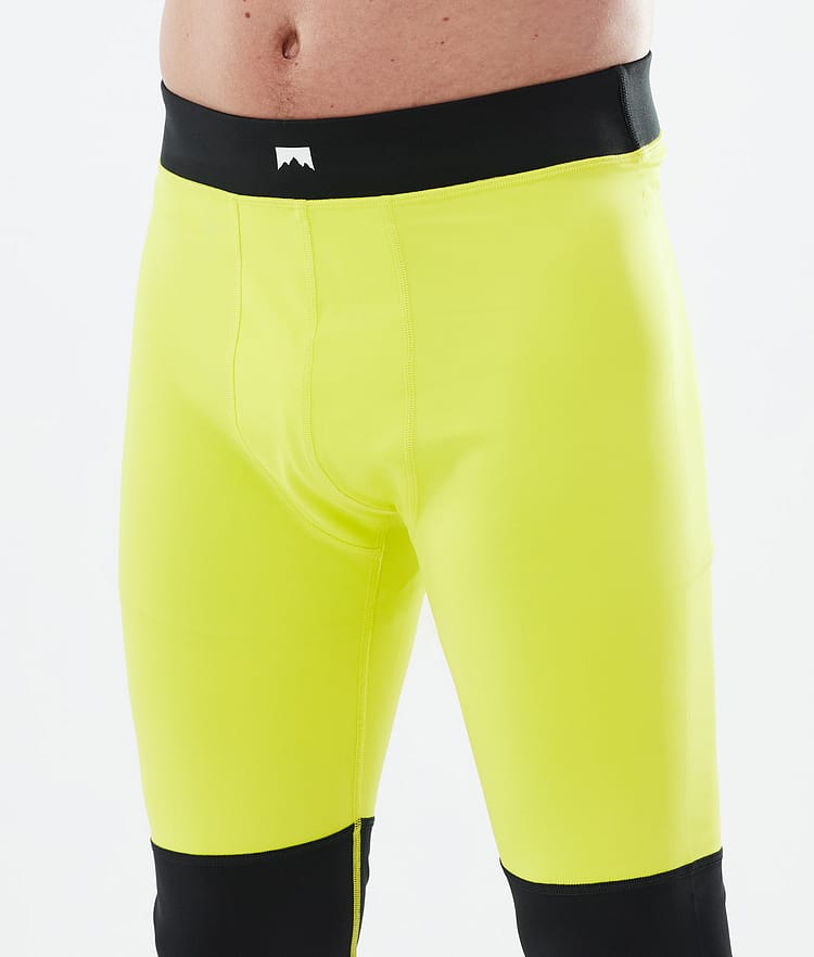 Alpha Pantalon thermique Homme Bright Yellow/Black/Light Pearl, Image 5 sur 7