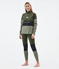 Alpha W Base Layer Pant Women Olive Green/Black/Greenish, Image 3 of 7