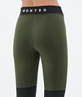 Alpha W Pantalon thermique Femme Olive Green/Black/Greenish, Image 6 sur 7