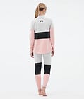 Alpha W Baselayer tights Dame Light Grey/Black/Soft Pink, Billede 4 af 7