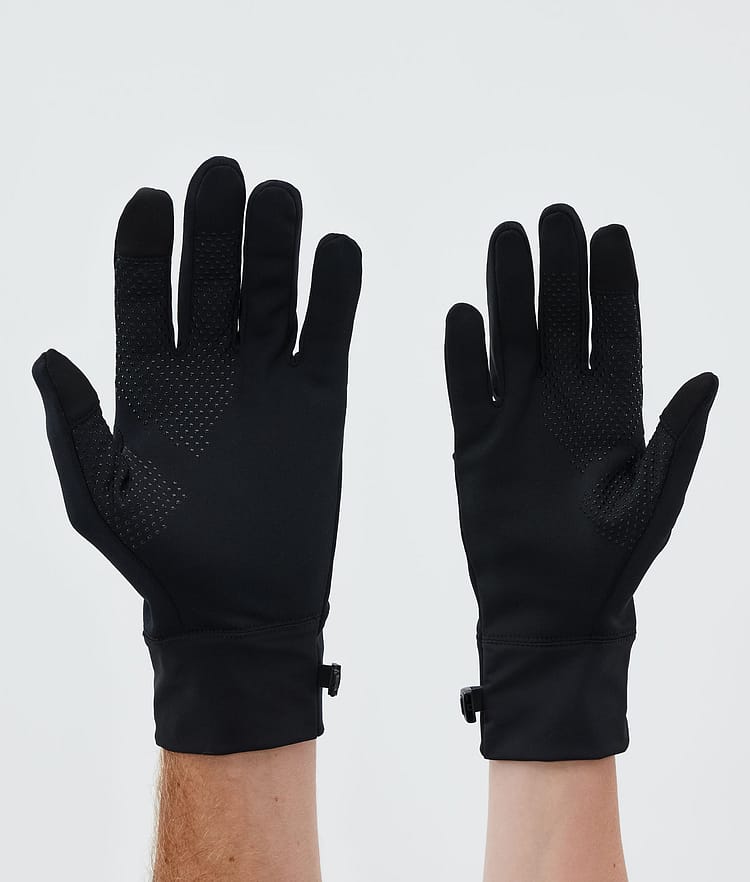 Utility Ski Gloves Black/Black, Image 2 of 4