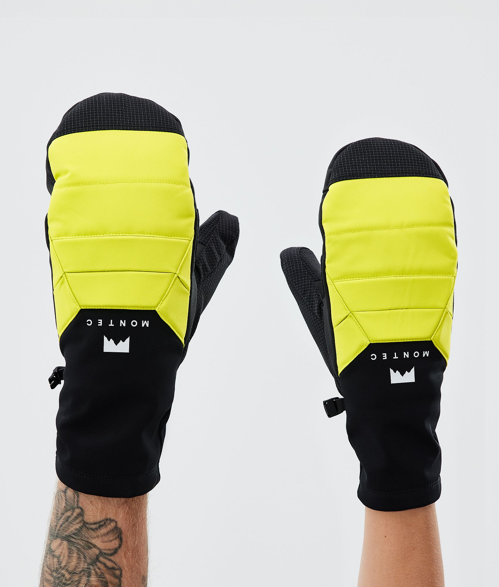 Yellow ski hot sale gloves