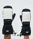 Roast Snow Mittens Men Old White