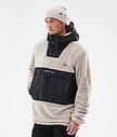 Lima Fleece Hoodie Men Sand/Black