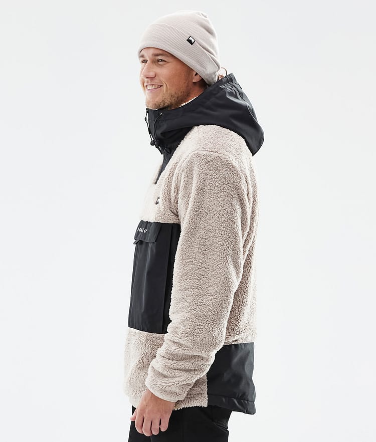 Lima Polar con Capucha Hombre Sand/Black, Imagen 5 de 8