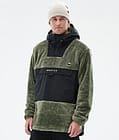 Lima Fleece Hoodie Men Greenish/Black, Image 1 of 8